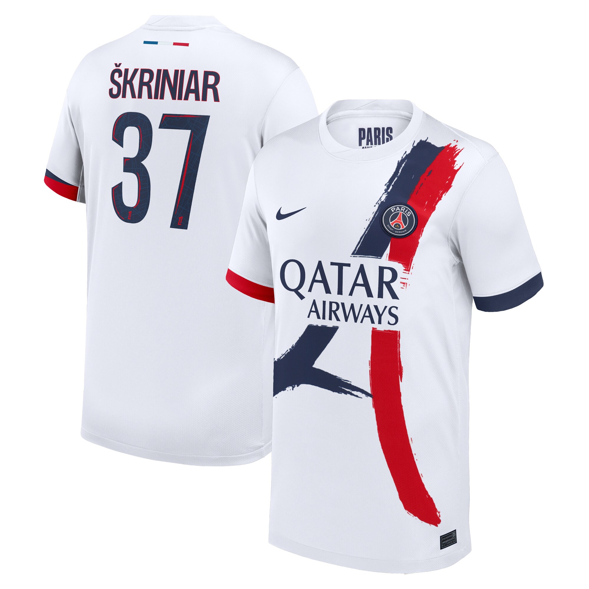 psg-nike-away-stadium-shirt-2024-2025-kids-with-skriniar-37-printing Kits Collection | Shop PSG Gear