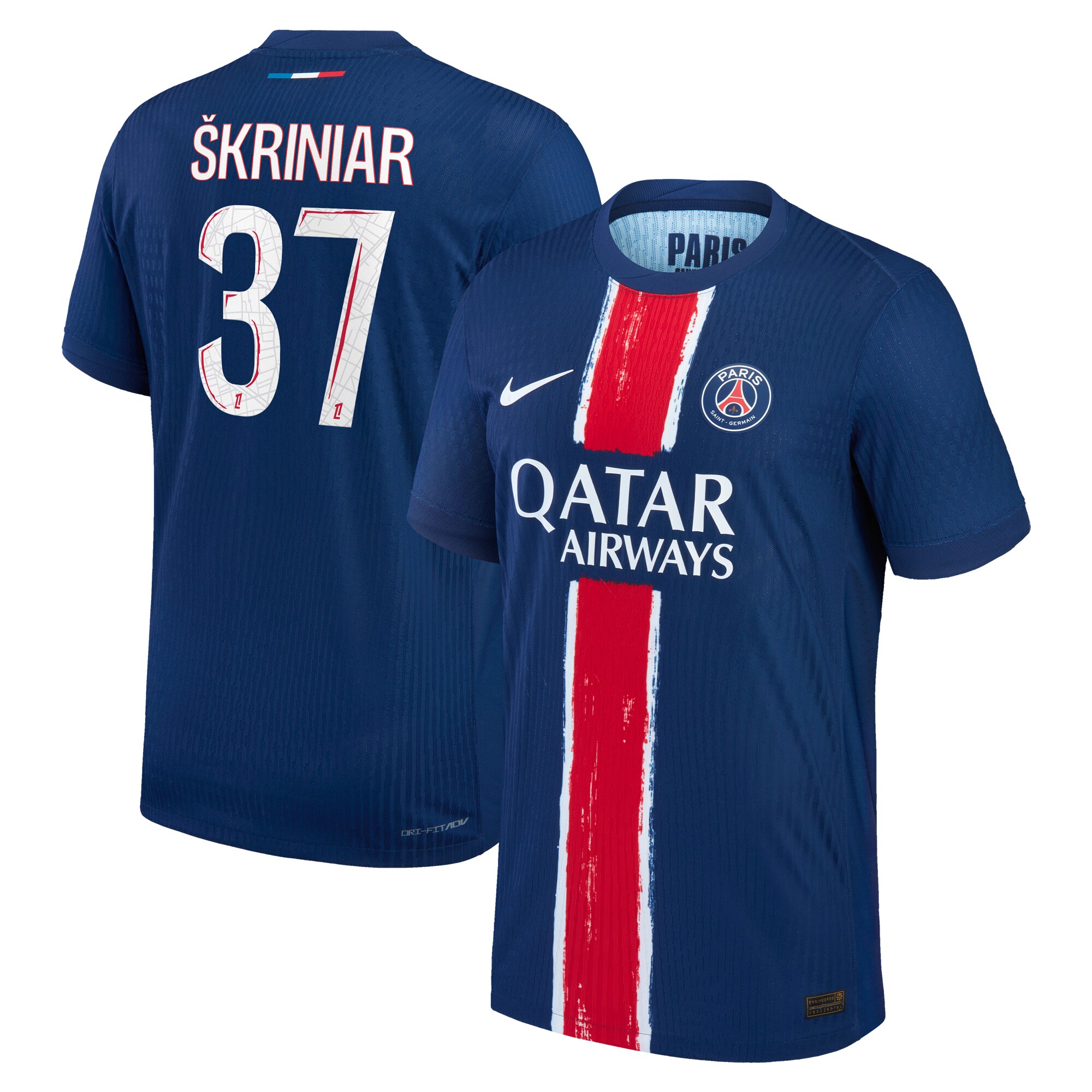 psg-nike-dri-fit-adv-home-match-shirt-2024-25-with-skriniar-37-printing Kits Collection | Shop PSG Gear
