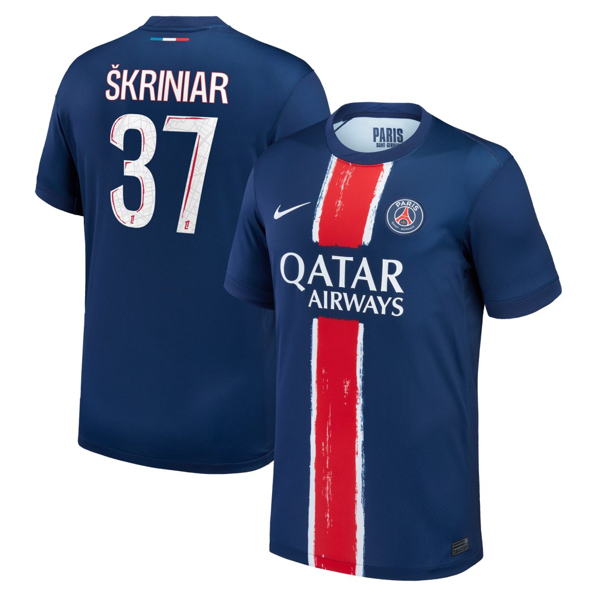 psg-nike-home-stadium-shirt-2024-25-kids-with-skriniar-37-printing Kits Collection | Shop PSG Gear