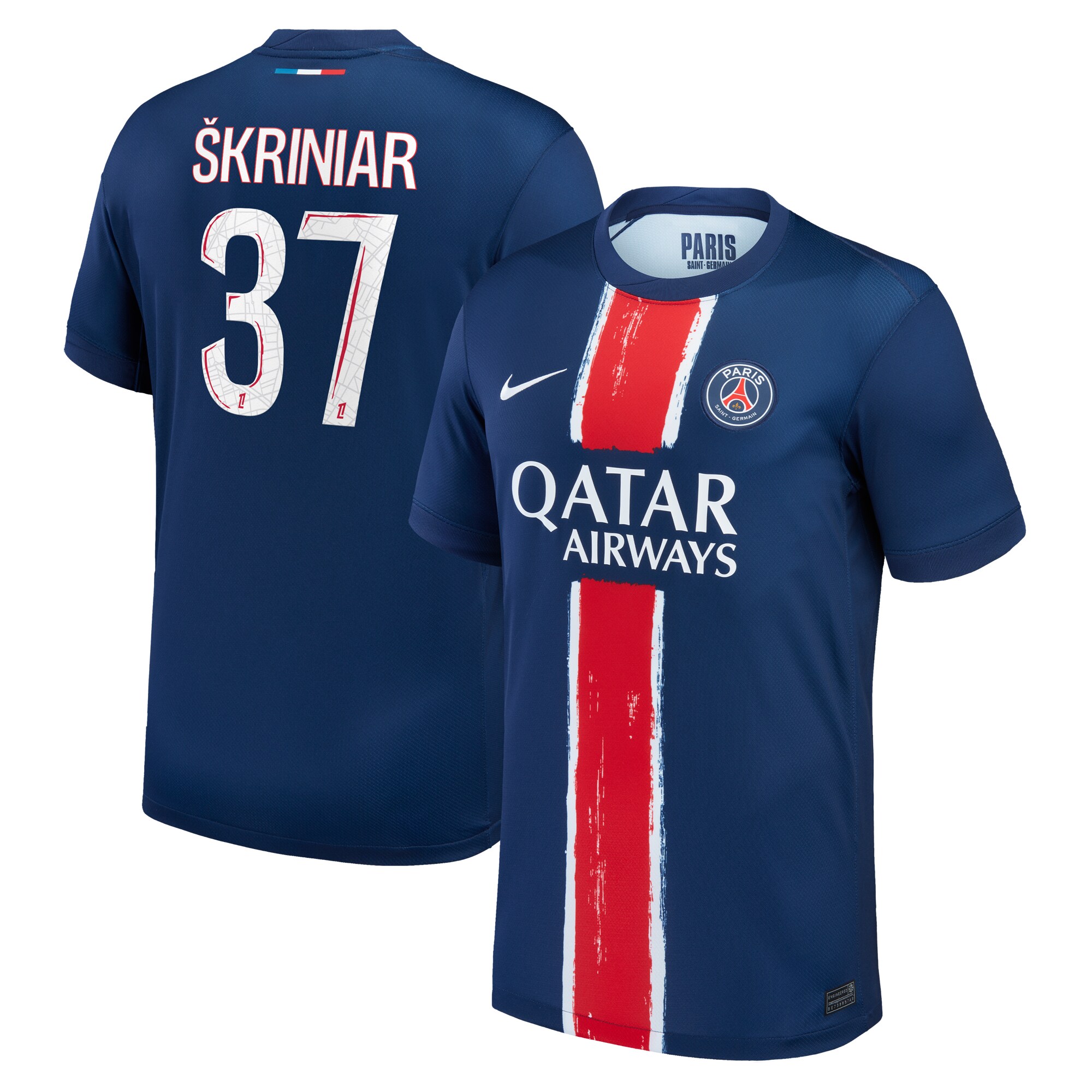 psg-nike-home-stadium-shirt-2024-25-with-skriniar-37-printing Kits Collection | Shop PSG Gear