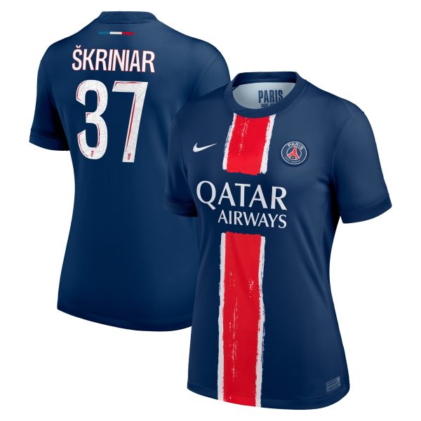 psg-nike-home-stadium-shirt-2024-25-womens-with-skriniar-37-printing Kits Collection | Shop PSG Gear