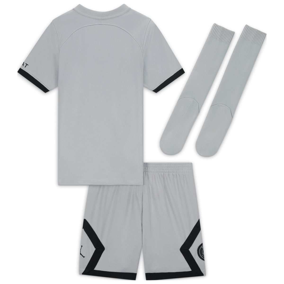 paris saint-germain away stadium kit 2022-23 – little kids with custom printing Kits Collection | Shop PSG Gear