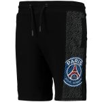paris saint-germain core safari colour block sweat short – black – boys Kits Collection | Shop PSG Gear