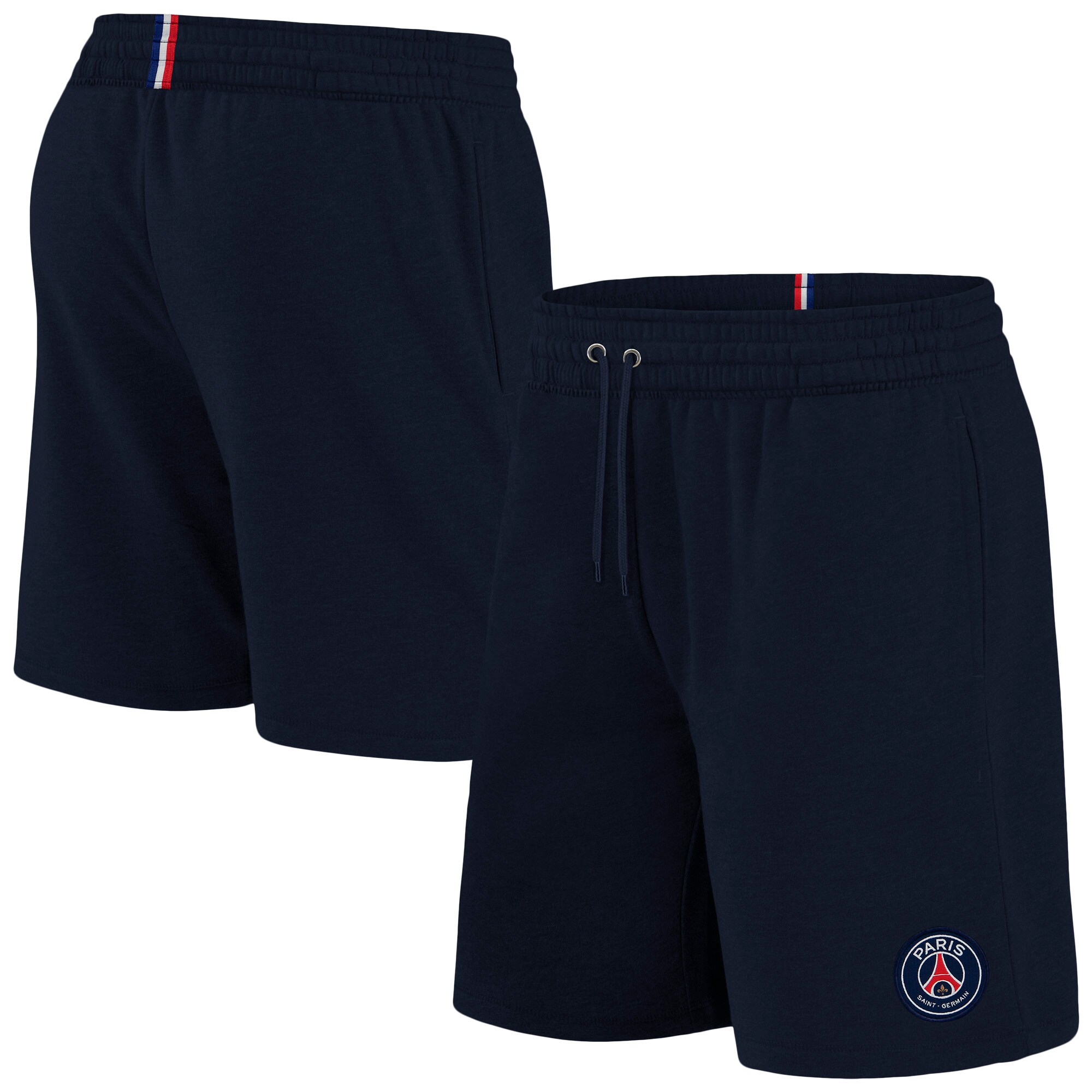 paris saint-germain essential crest sweat short – blue – mens Kits Collection | Shop PSG Gear