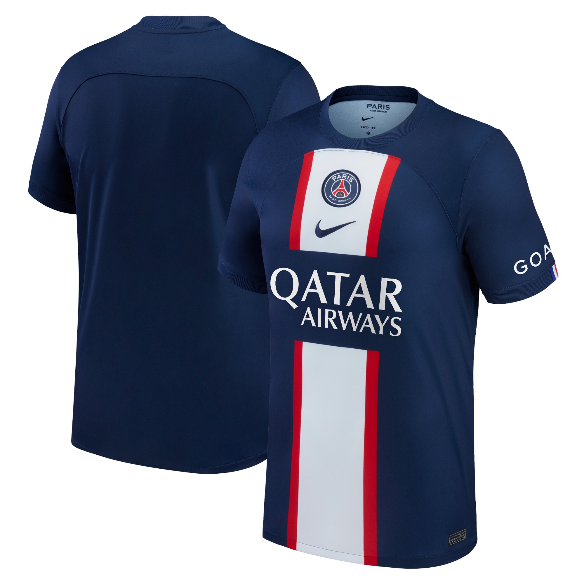 paris saint-germain home stadium shirt 2022-23 – kids with custom printing Kits Collection | Shop PSG Gear