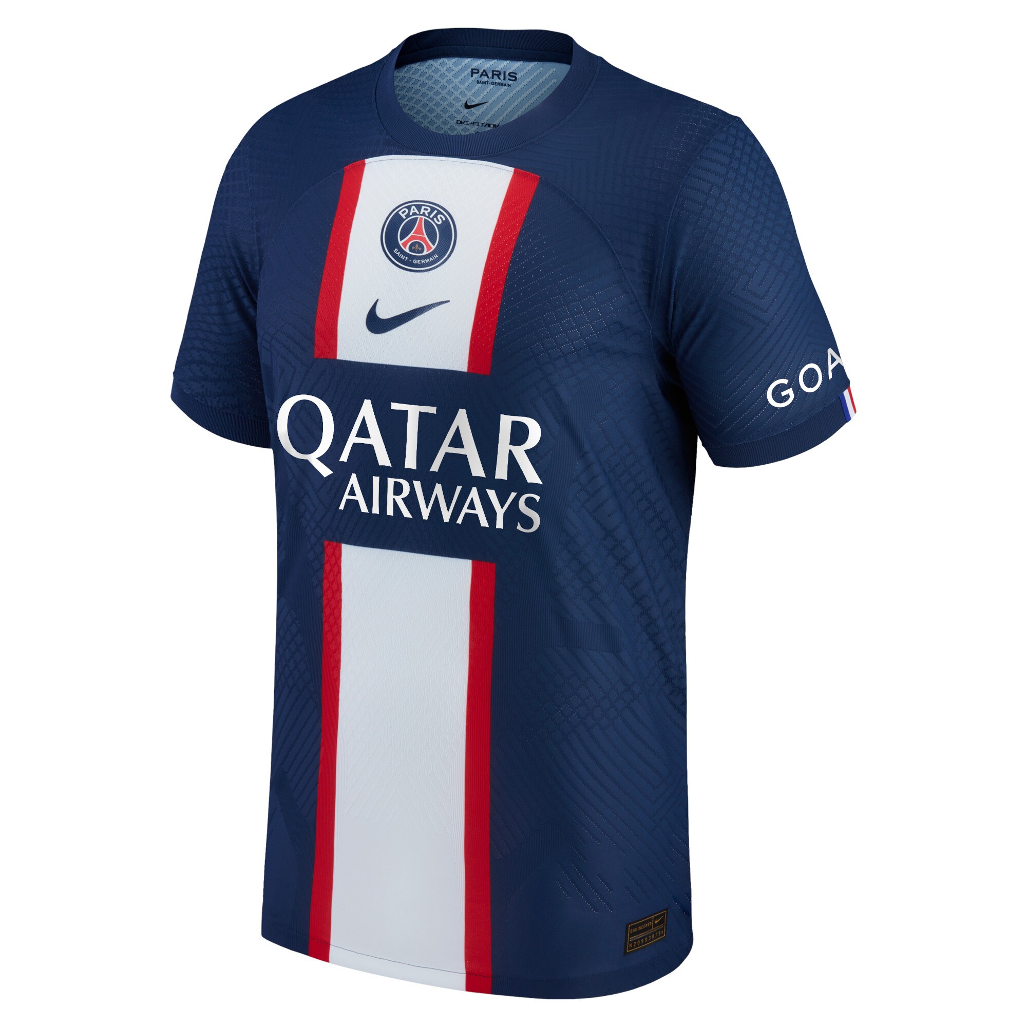 paris saint-germain home vapor match shirt 2022-23 with custom printing Kits Collection | Shop PSG Gear
