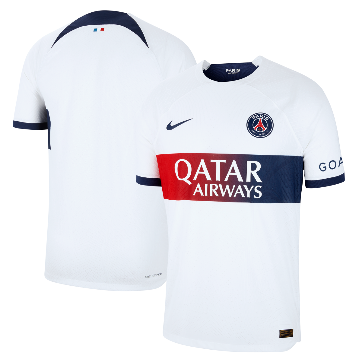 paris saint-germain nike away dri fit adv match shirt 2023-24 with custom printing Kits Collection | Shop PSG Gear
