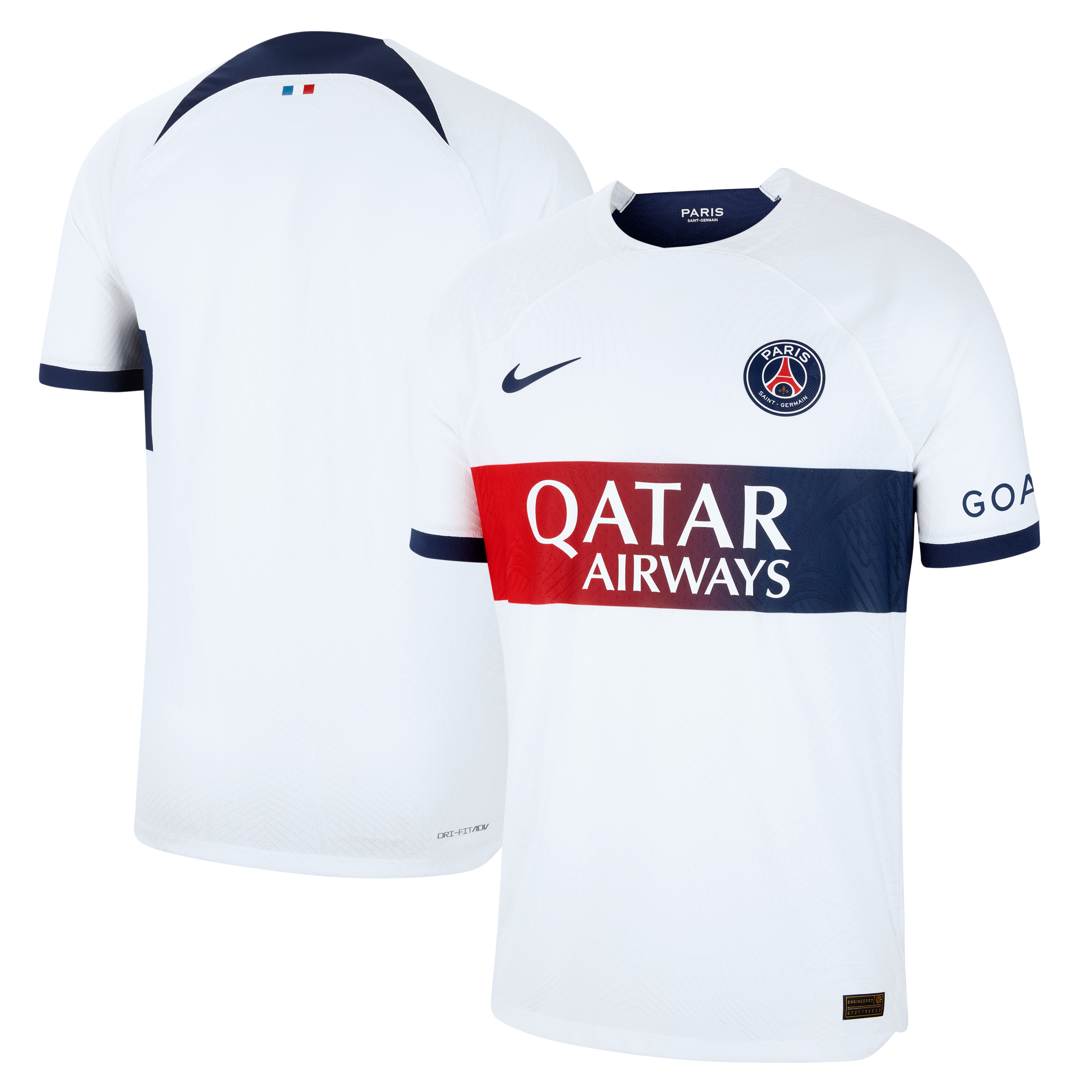 paris saint-germain nike away dri fit adv match shirt 2023-24 with custom printing Kits Collection | Shop PSG Gear