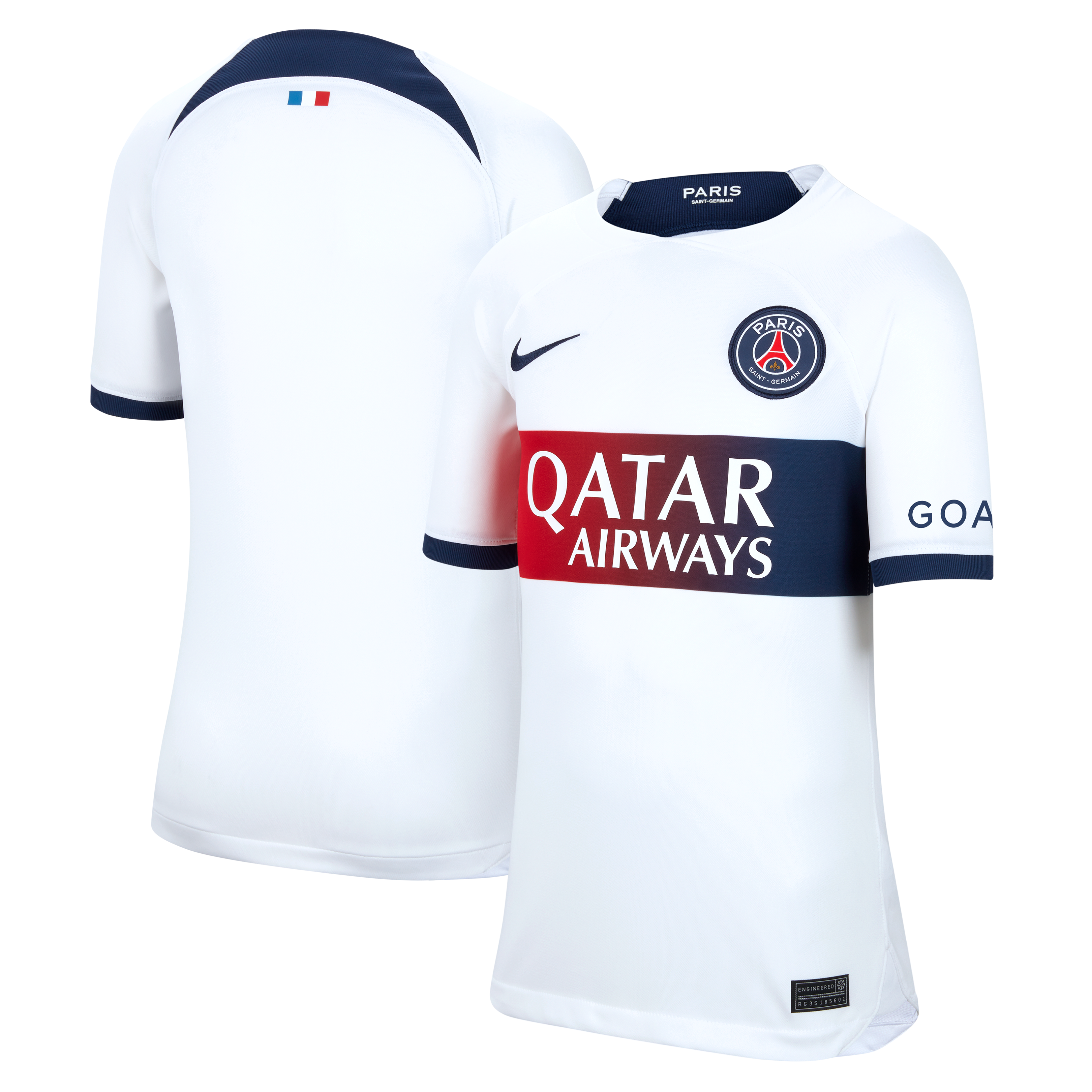 paris saint-germain nike away stadium shirt 2023-24 – kids with custom printing Kits Collection | Shop PSG Gear