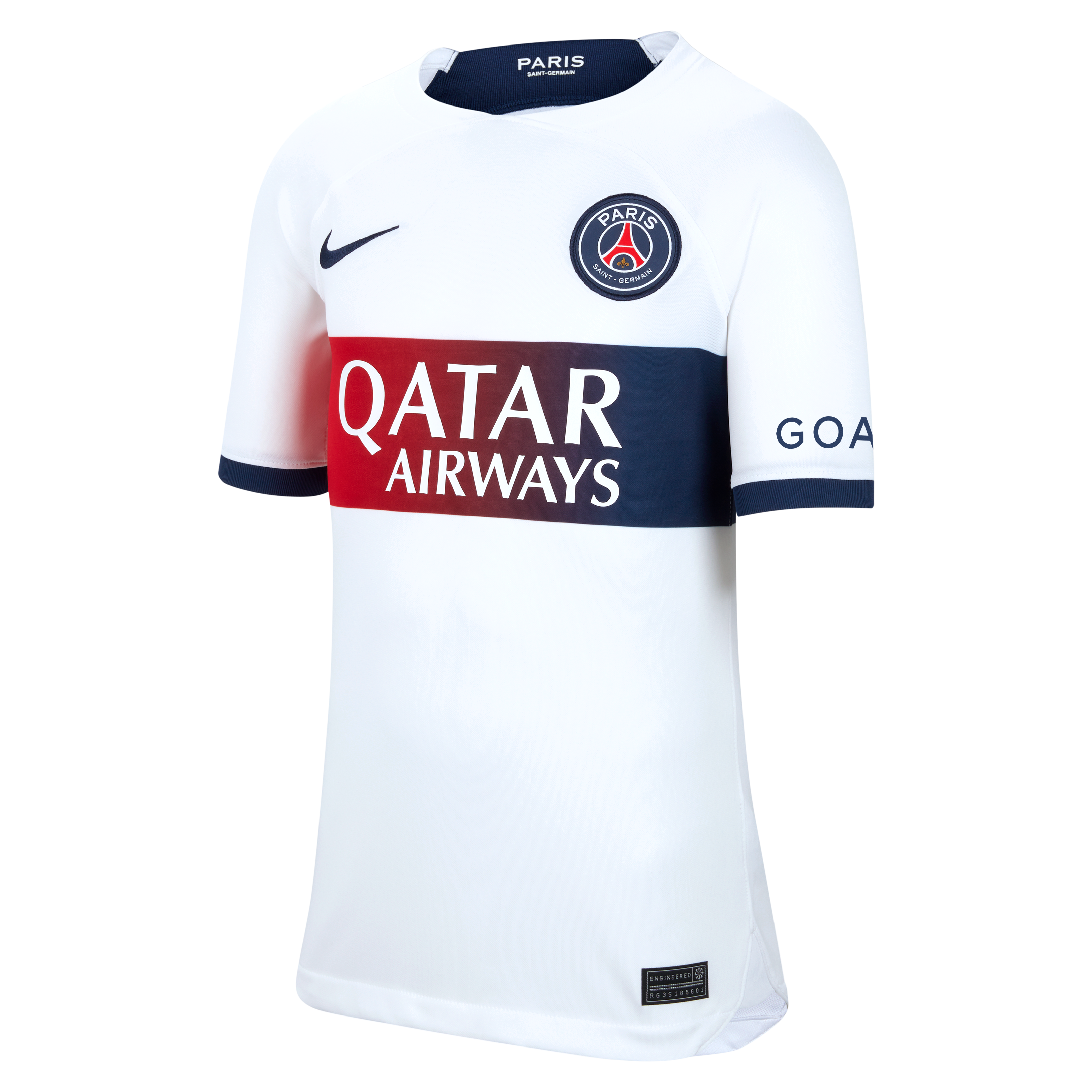 paris saint-germain nike away stadium shirt 2023-24 – kids with custom printing Kits Collection | Shop PSG Gear