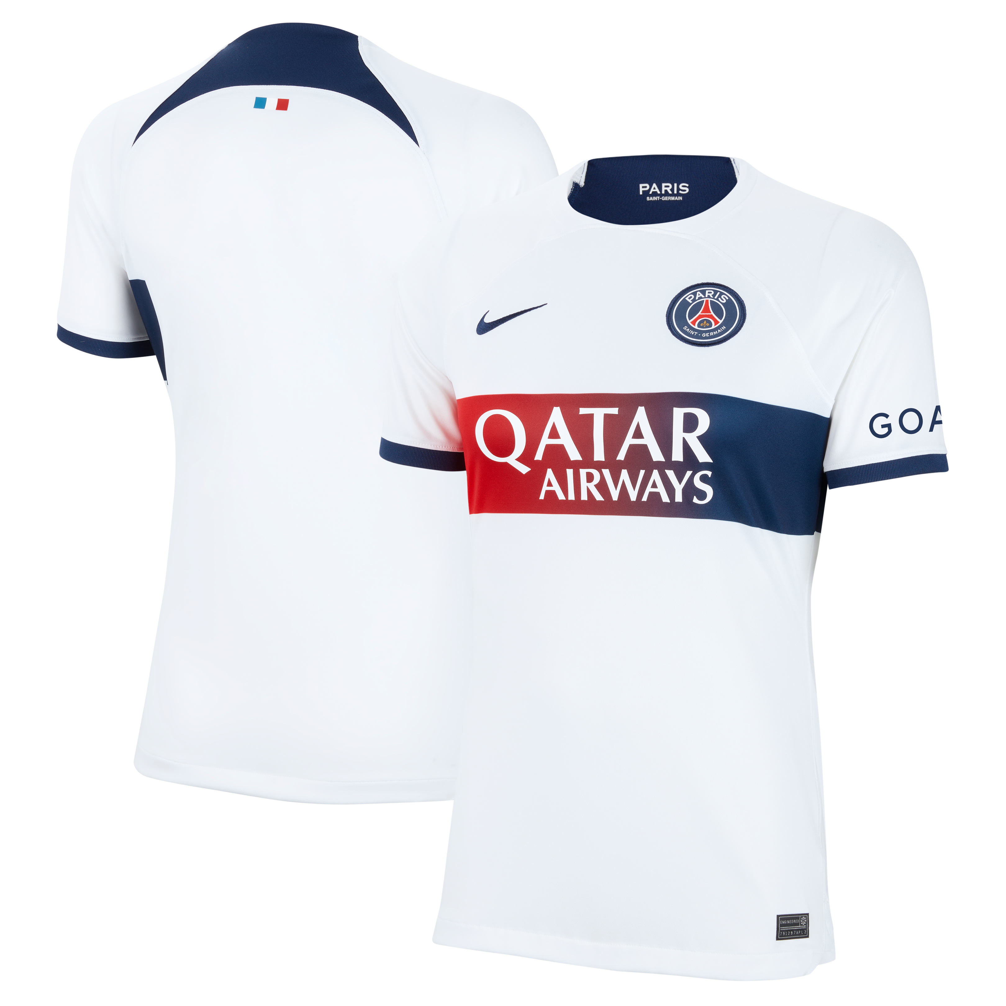paris saint-germain nike away stadium shirt 2023-24 – womens with custom printing Kits Collection | Shop PSG Gear
