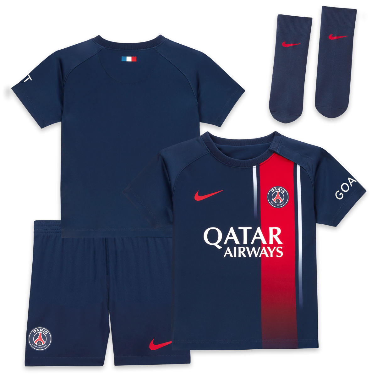 paris saint-germain nike home stadium kit 2023-24 – infant Kits Collection | Shop PSG Gear