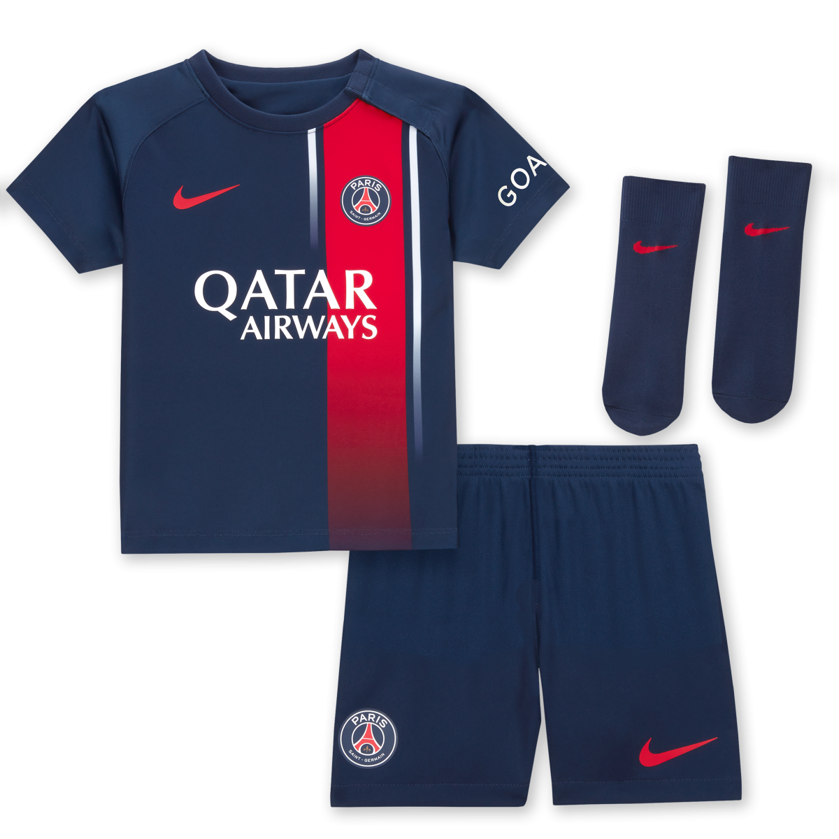 paris saint-germain nike home stadium kit 2023-24 – infant Kits Collection | Shop PSG Gear