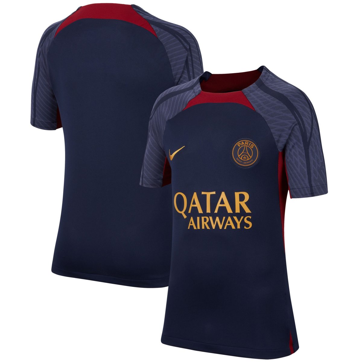 paris saint-germain nike strike short sleeve top – dark blue – kids Kits Collection | Shop PSG Gear