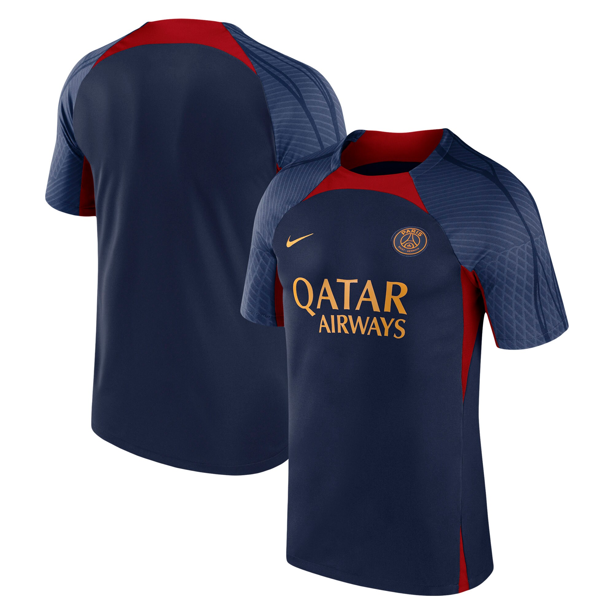 paris saint-germain nike strike short sleeve top – dark blue Kits Collection | Shop PSG Gear
