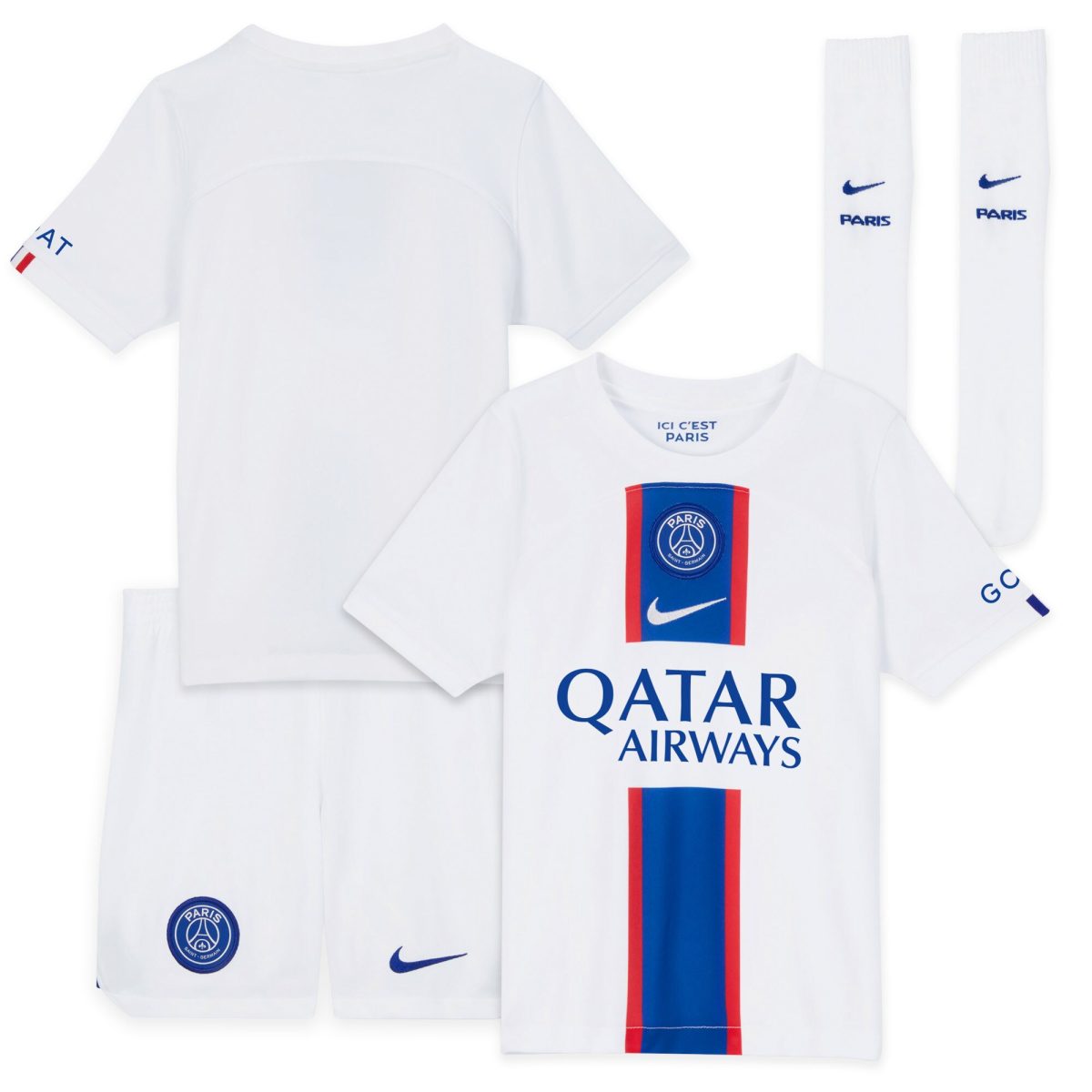paris saint-germain third stadium kit 2022-23 – little kids Kits Collection | Shop PSG Gear