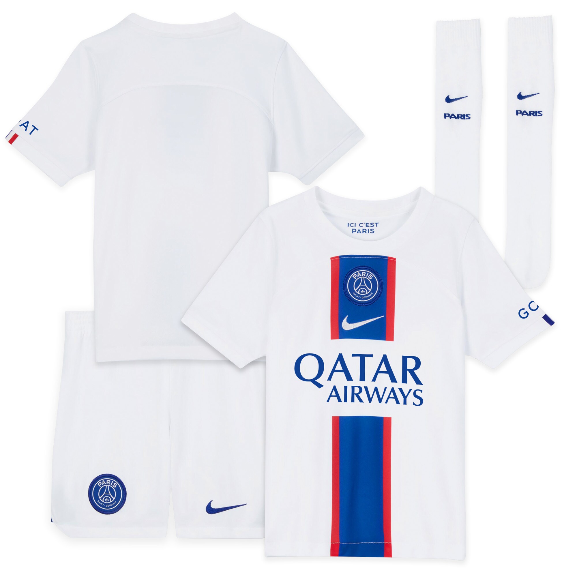paris saint-germain third stadium kit 2022-23 – little kids Kits Collection | Shop PSG Gear