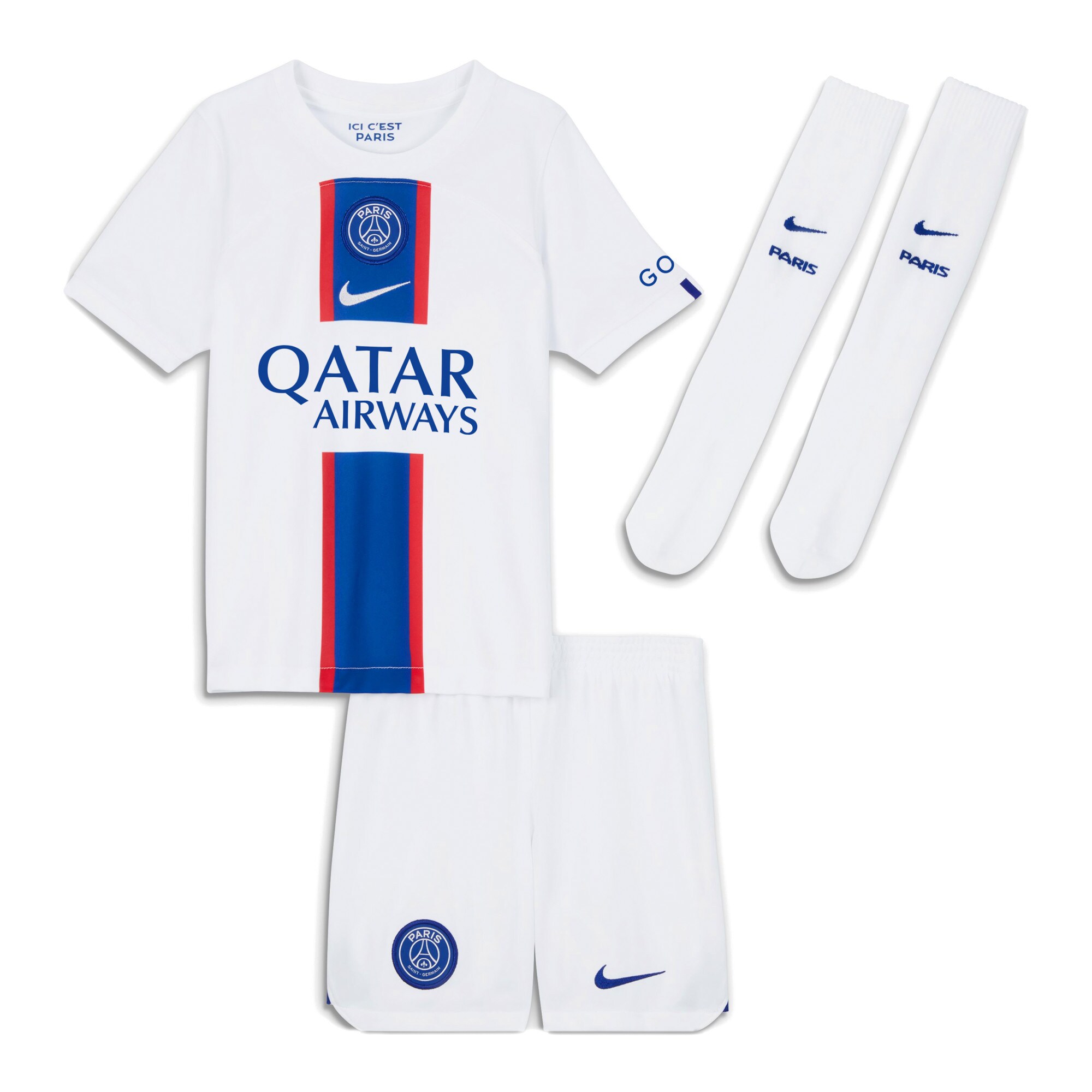 paris saint-germain third stadium kit 2022-23 – little kids Kits Collection | Shop PSG Gear