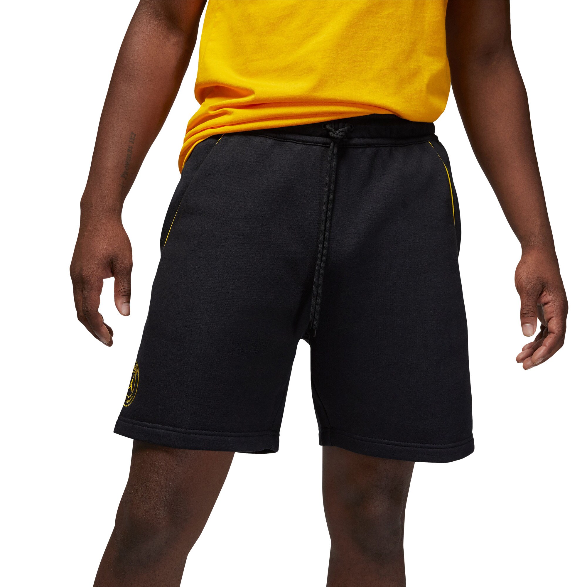 paris saint-germain x jordan fleece shorts – black Kits Collection | Shop PSG Gear