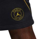 paris saint-germain x jordan fleece shorts – black Kits Collection | Shop PSG Gear