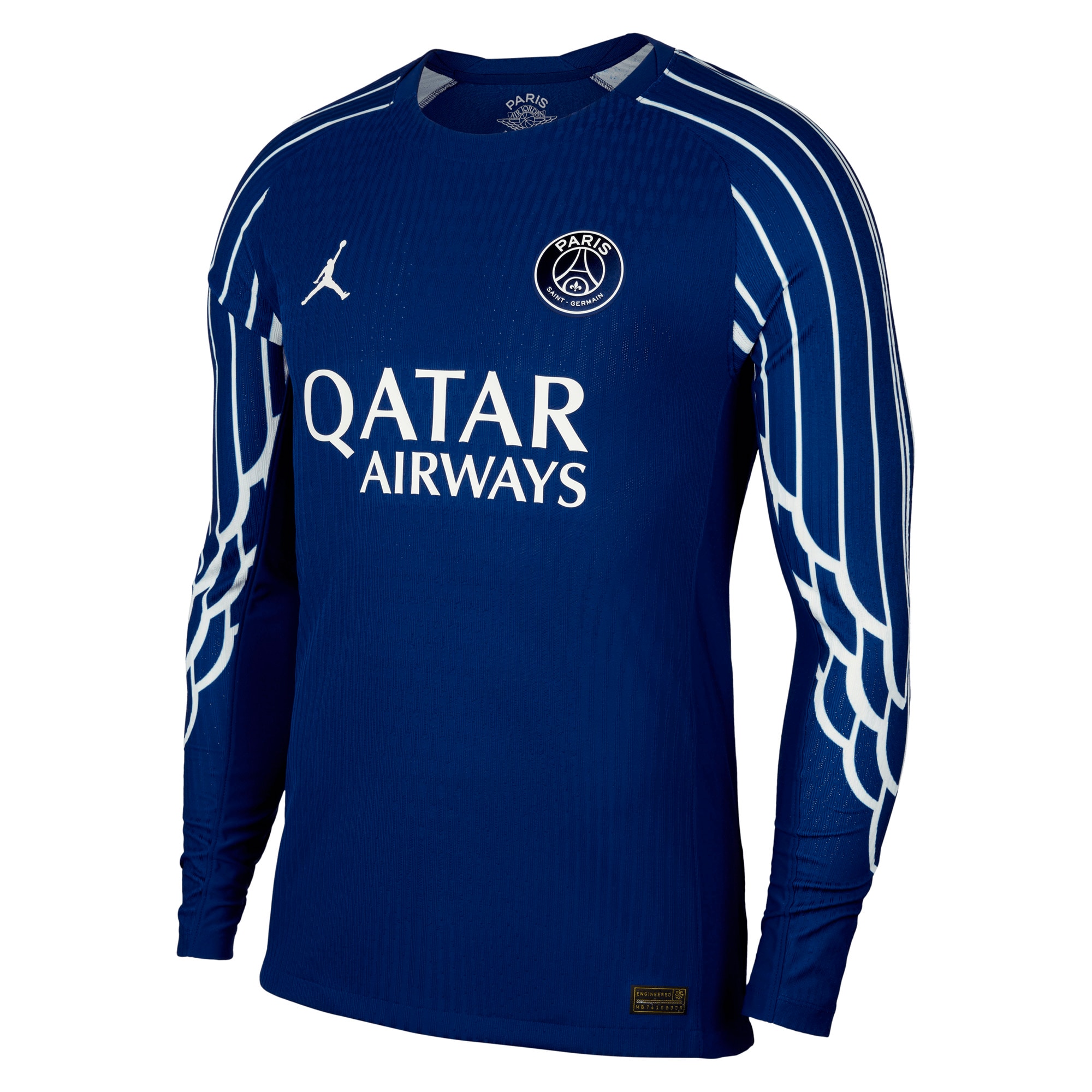 psg jordan fourth dri-fit adv match shirt 2024-25 – long sleeve – kids with albert 10 printing Kits Collection | Shop PSG Gear