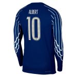 psg jordan fourth dri-fit adv match shirt 2024-25 – long sleeve – kids with albert 10 printing Kits Collection | Shop PSG Gear