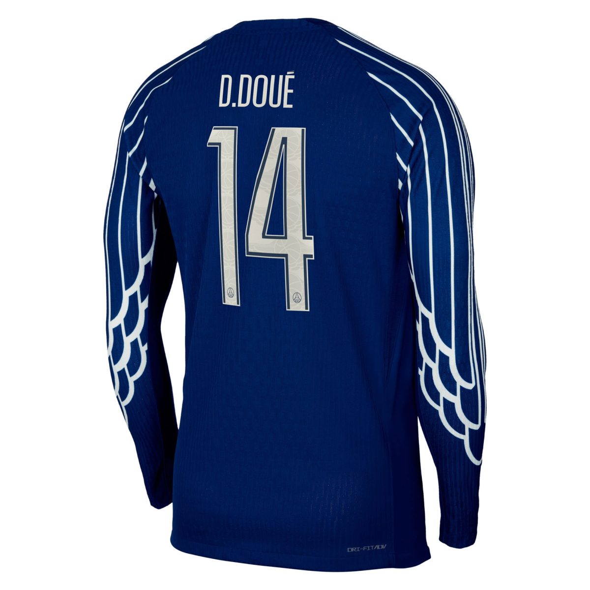 psg jordan fourth dri-fit adv match shirt 2024-25 – long sleeve – kids with cup printing d.doue 14 Kits Collection | Shop PSG Gear