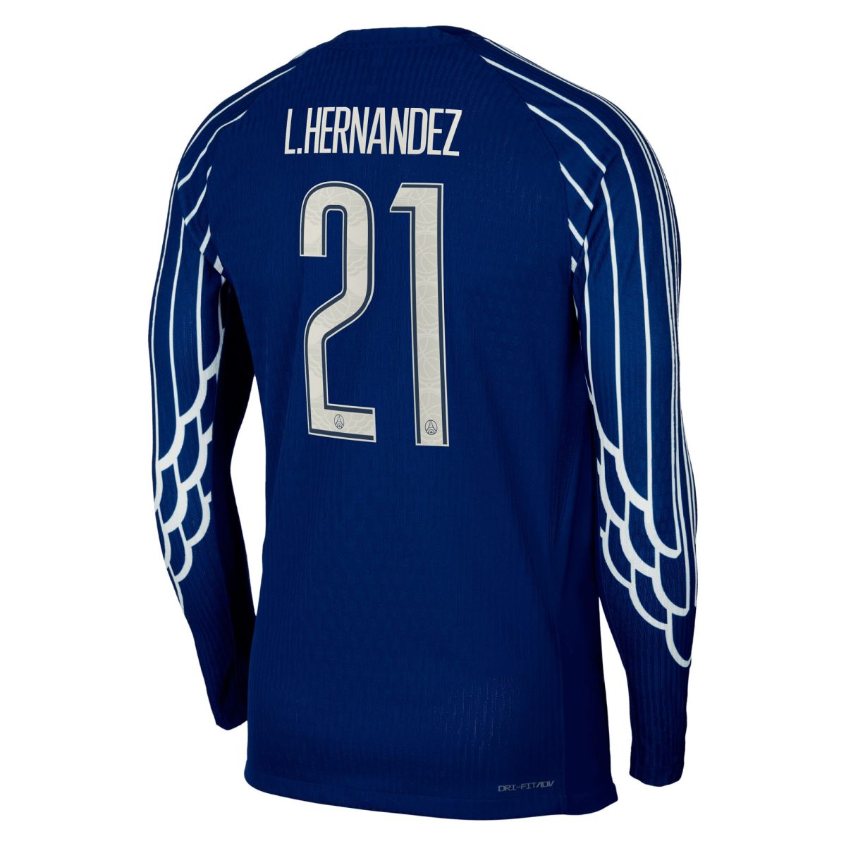 psg jordan fourth dri-fit adv match shirt 2024-25 – long sleeve – kids with cup printing l.hernandez 21 Kits Collection | Shop PSG Gear