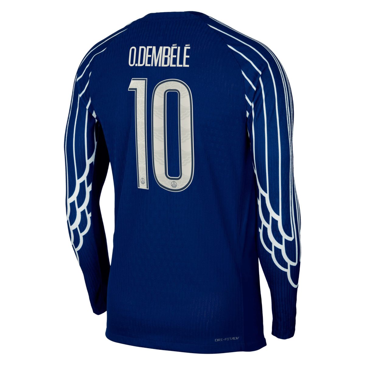 psg jordan fourth dri-fit adv match shirt 2024-25 – long sleeve – kids with cup printing o.dembele 10 Kits Collection | Shop PSG Gear