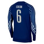 psg jordan fourth dri-fit adv match shirt 2024-25 – long sleeve – kids with echegini 6 printing Kits Collection | Shop PSG Gear