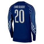 psg jordan fourth dri-fit adv match shirt 2024-25 – long sleeve – kids with elimbi gilbert 20 printing Kits Collection | Shop PSG Gear