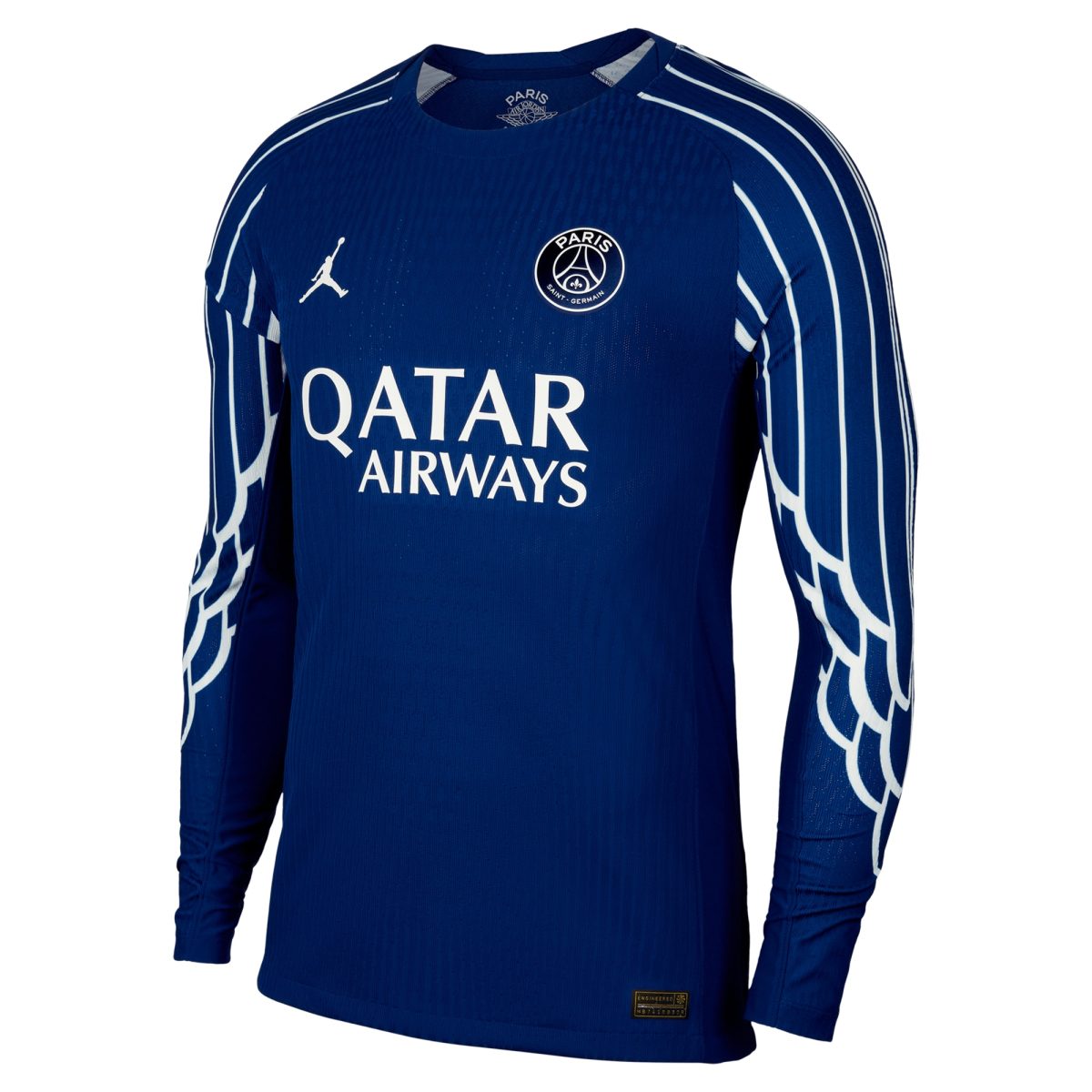 psg jordan fourth dri-fit adv match shirt 2024-25 – long sleeve – kids with fabian 8 printing Kits Collection | Shop PSG Gear