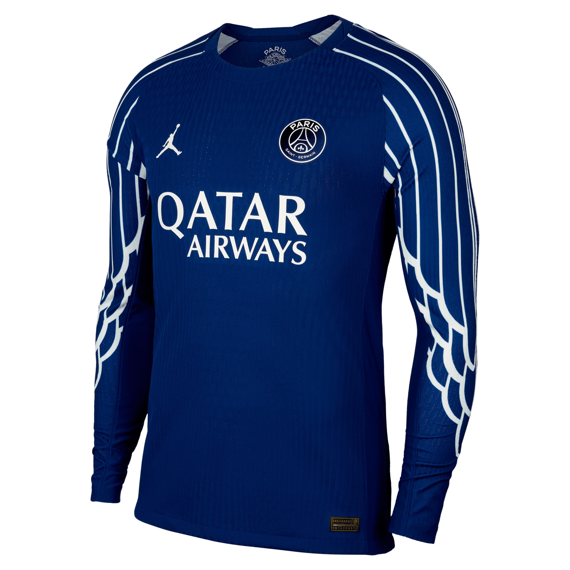 psg jordan fourth dri-fit adv match shirt 2024-25 – long sleeve – kids with fabian 8 printing Kits Collection | Shop PSG Gear