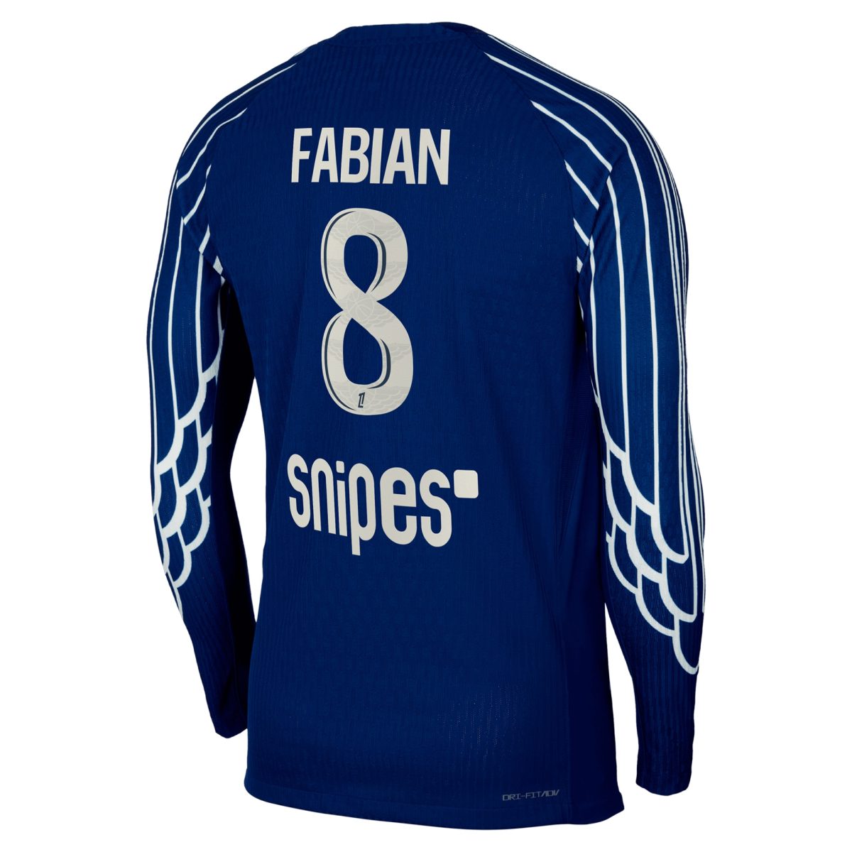 psg jordan fourth dri-fit adv match shirt 2024-25 – long sleeve – kids with fabian 8 printing Kits Collection | Shop PSG Gear