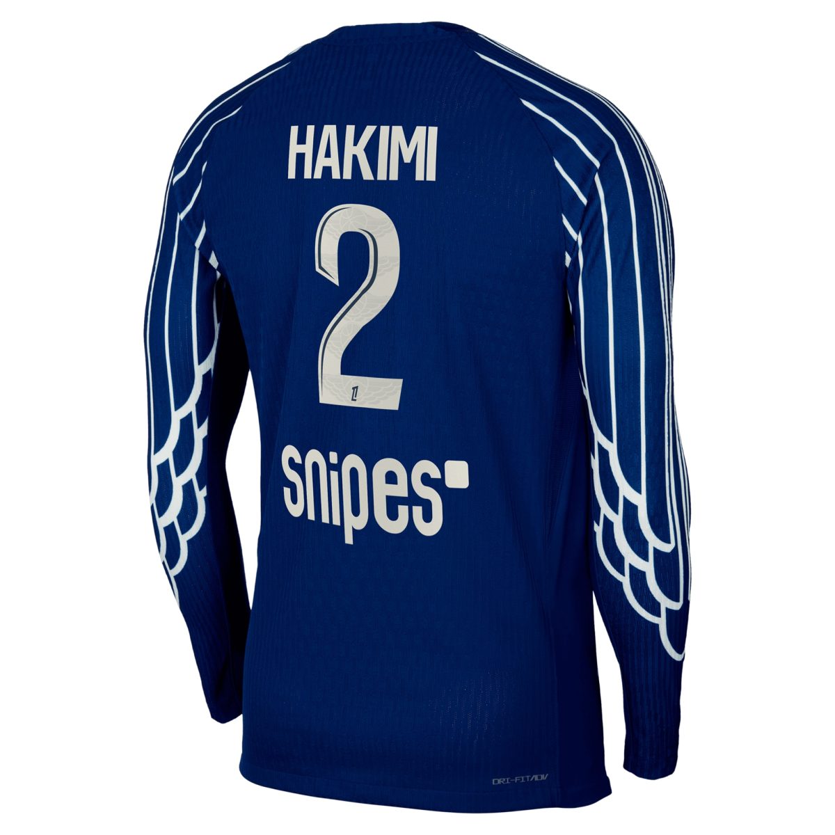 psg jordan fourth dri-fit adv match shirt 2024-25 – long sleeve – kids with hakimi 2 printing Kits Collection | Shop PSG Gear