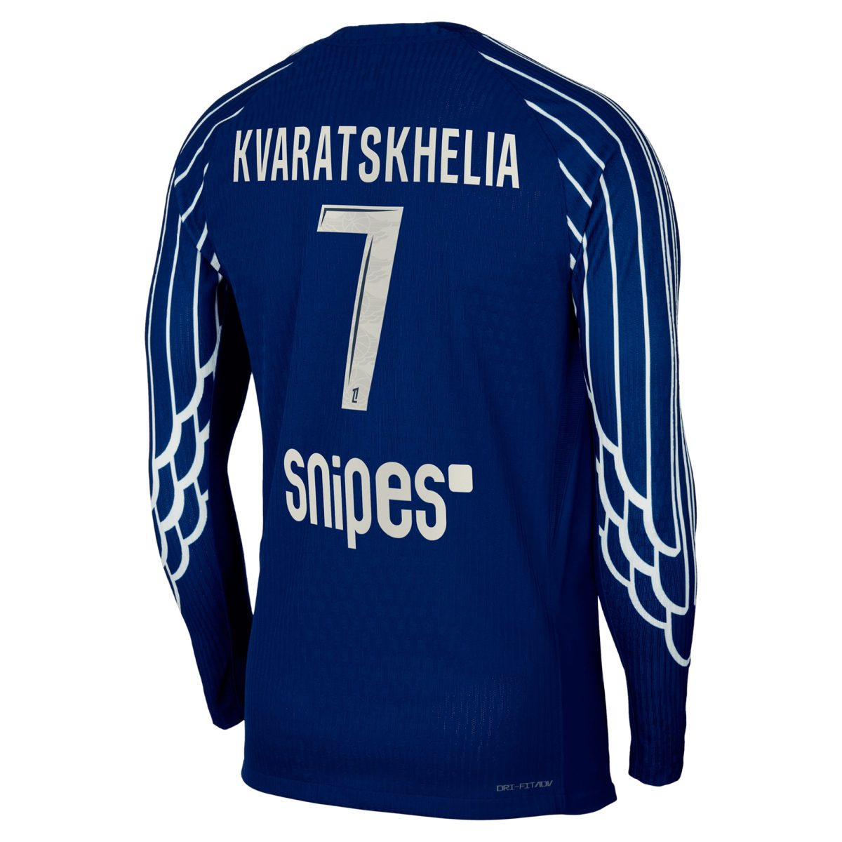 psg jordan fourth dri-fit adv match shirt 2024-25 – long sleeve – kids with kvaratskhelia 7 printing Kits Collection | Shop PSG Gear