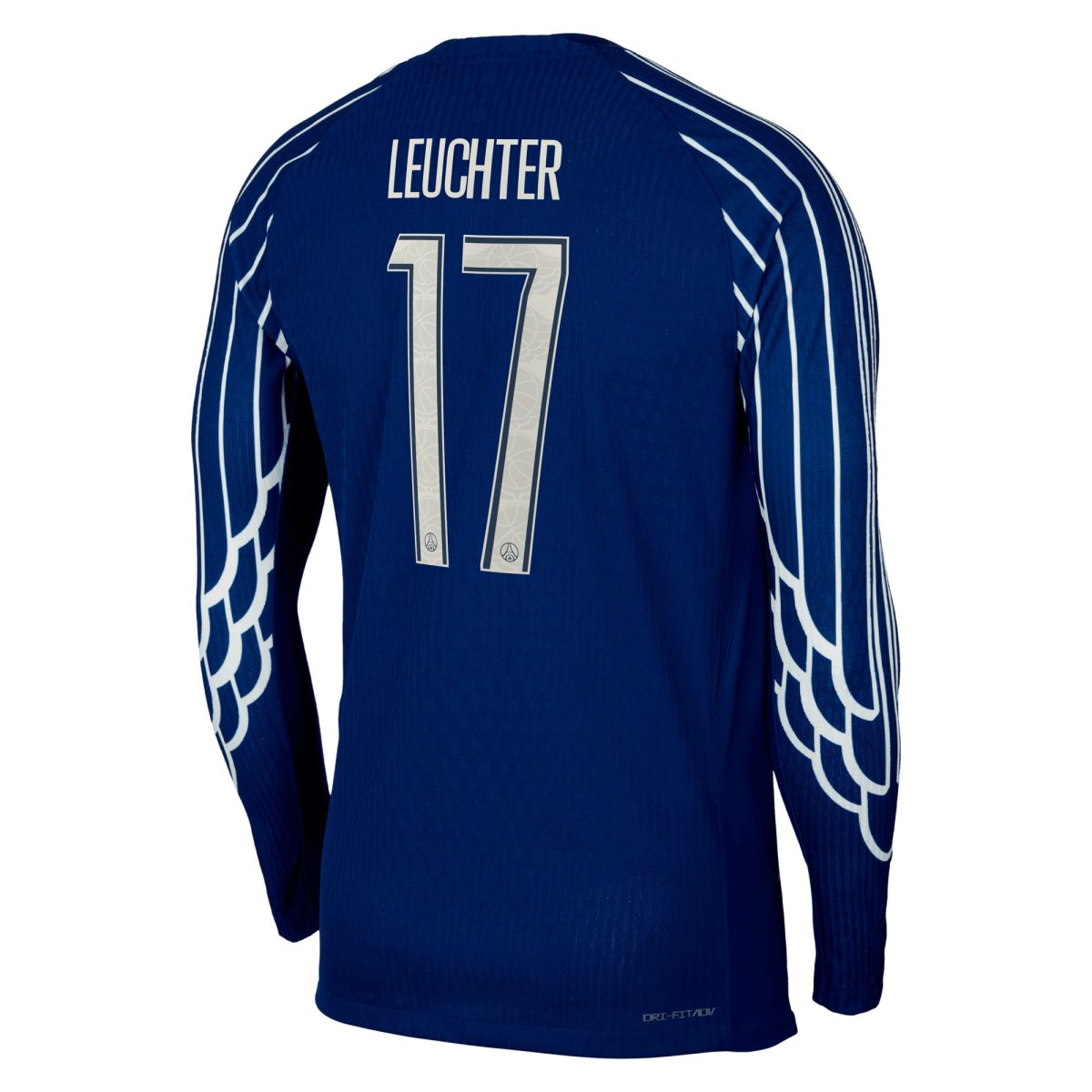 psg jordan fourth dri-fit adv match shirt 2024-25 – long sleeve – kids with leuchter 17 printing Kits Collection | Shop PSG Gear