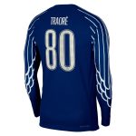 psg jordan fourth dri-fit adv match shirt 2024-25 – long sleeve – kids with traore 80 printing Kits Collection | Shop PSG Gear