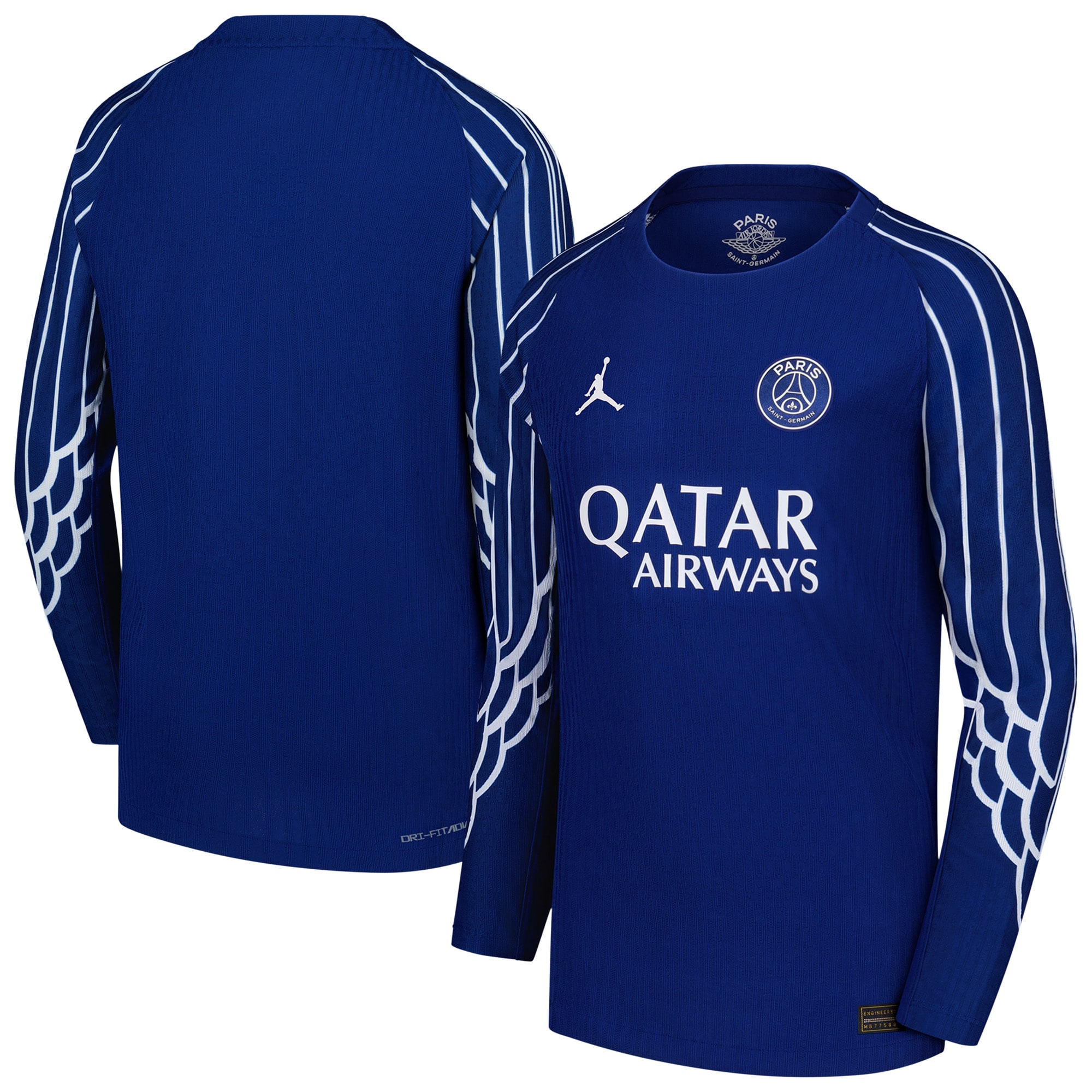 psg jordan fourth dri-fit adv match shirt 2024-25 – long sleeve – kids Kits Collection | Shop PSG Gear