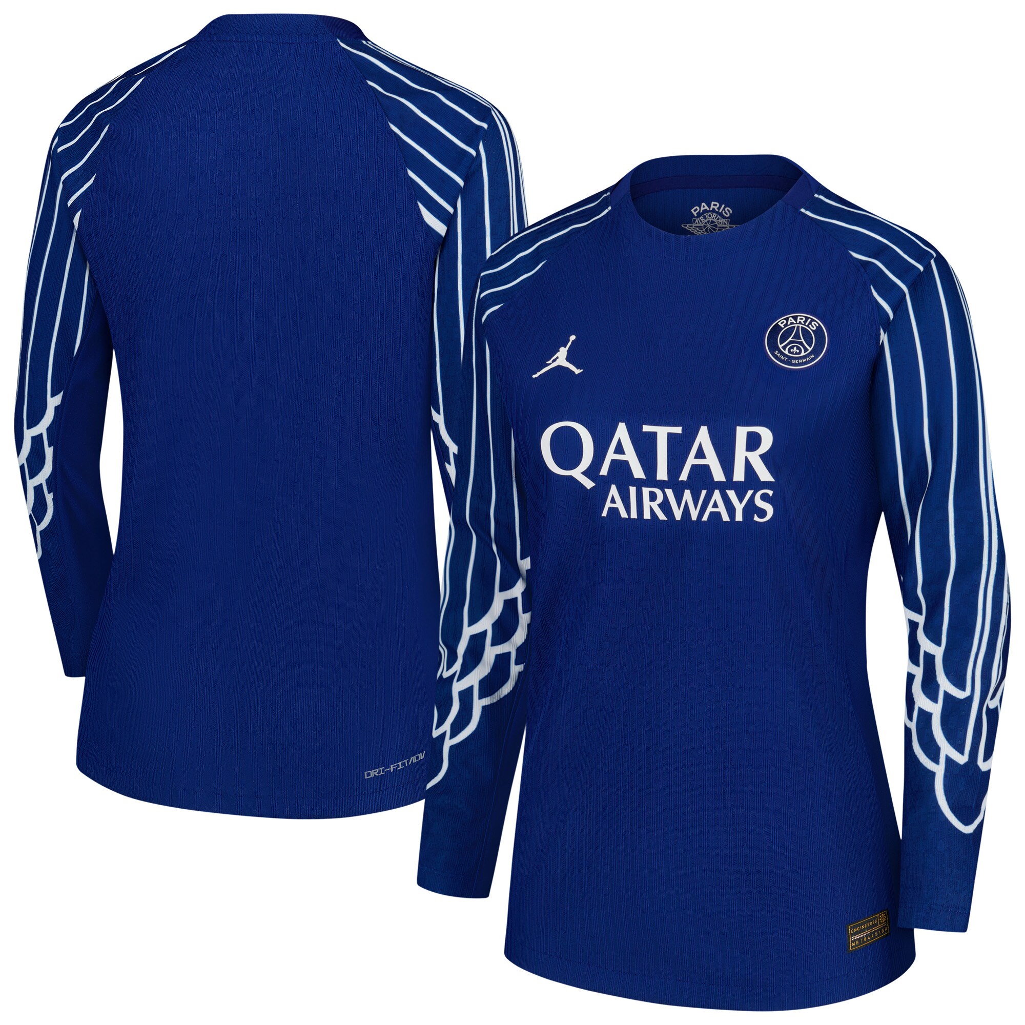 psg jordan fourth dri-fit adv match shirt 2024-25 – long sleeve – womens Kits Collection | Shop PSG Gear