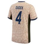 psg jordan fourth dri-fit adv match shirt 2324 with dudek 4 printing Kits Collection | Shop PSG Gear
