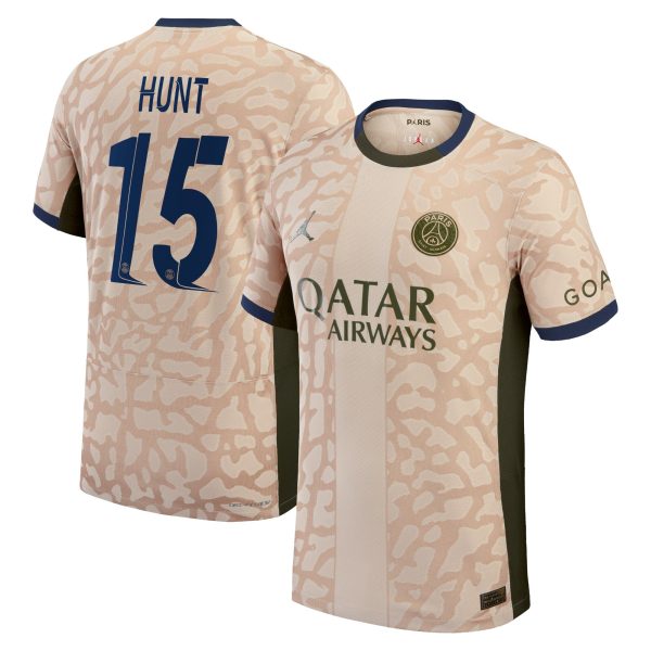 psg jordan fourth dri-fit adv match shirt 2324 with hunt 15 printing Kits Collection | Shop PSG Gear