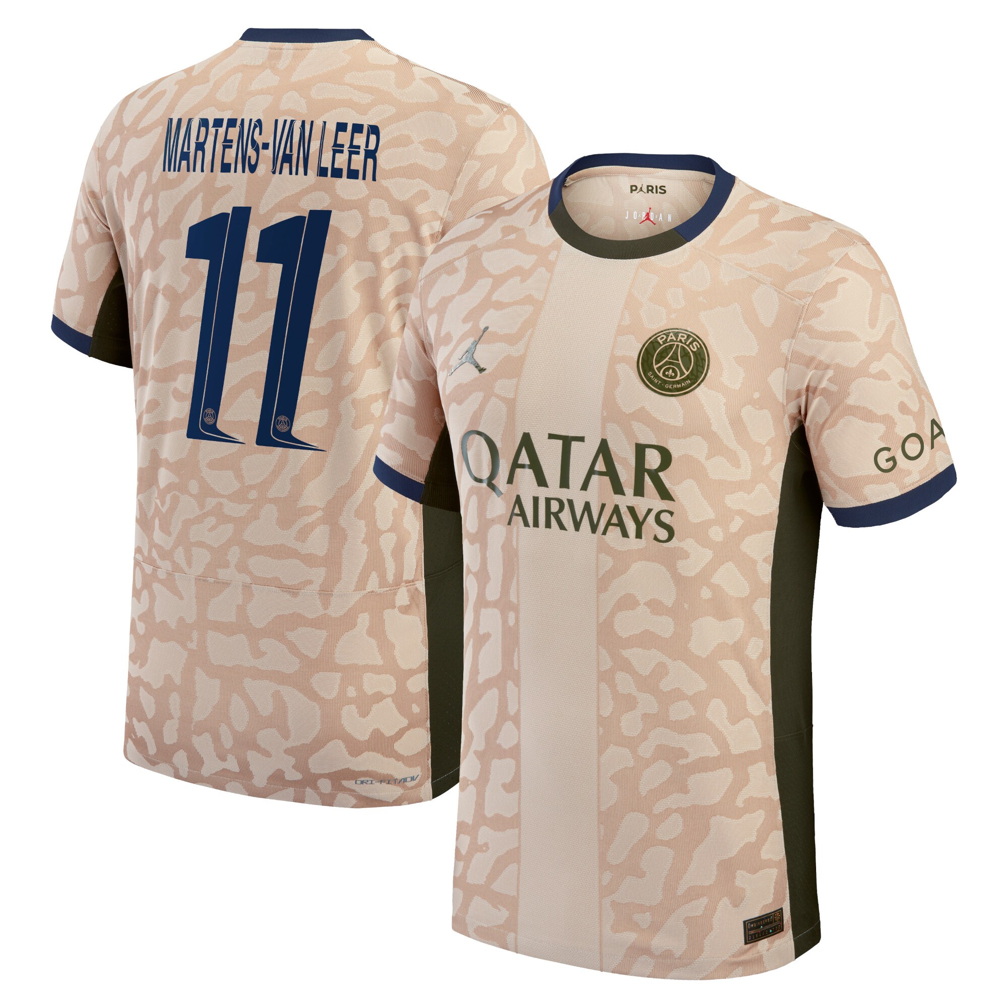 psg jordan fourth dri-fit adv match shirt 2324 with martens-van leer 11 printing Kits Collection | Shop PSG Gear