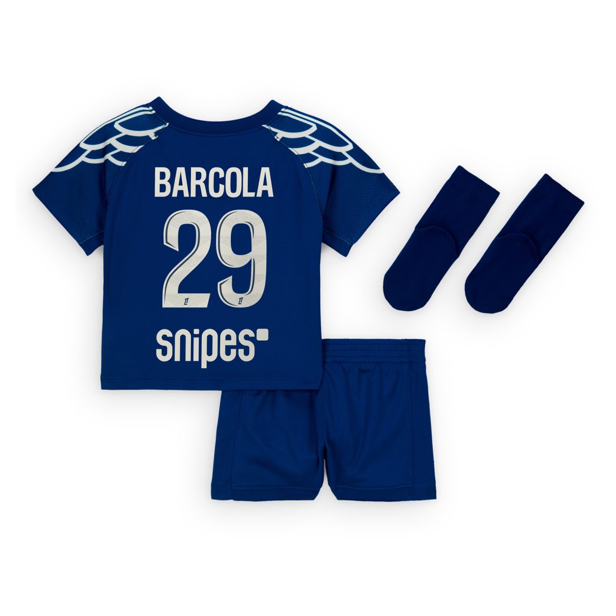 psg jordan fourth stadium kit 2024-25 – infant with barcola 29 printing Kits Collection | Shop PSG Gear