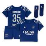 psg jordan fourth stadium kit 2024-25 – infant with beraldo 35 printing Kits Collection | Shop PSG Gear