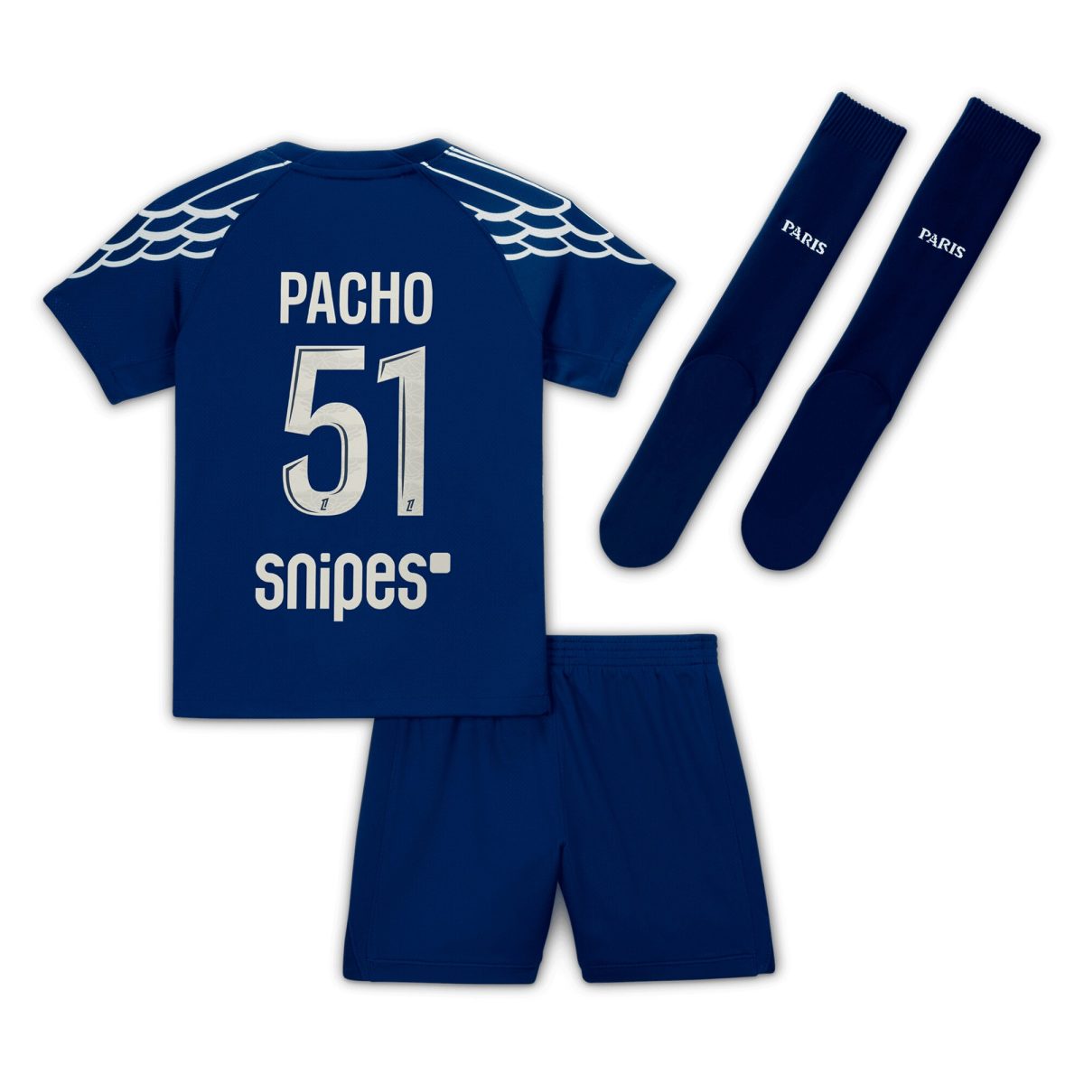 psg jordan fourth stadium kit 2024-25 – little kids with pacho 51 printing Kits Collection | Shop PSG Gear