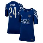 psg jordan fourth stadium shirt 2024-25 – kids with benera 24 printing Kits Collection | Shop PSG Gear