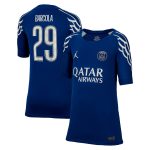 psg jordan fourth stadium shirt 2024-25 – kids with cup printing barcola 29 Kits Collection | Shop PSG Gear