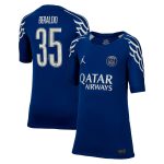 psg jordan fourth stadium shirt 2024-25 – kids with cup printing beraldo 35 Kits Collection | Shop PSG Gear