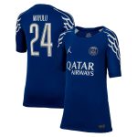 psg jordan fourth stadium shirt 2024-25 – kids with cup printing mayulu 24 Kits Collection | Shop PSG Gear